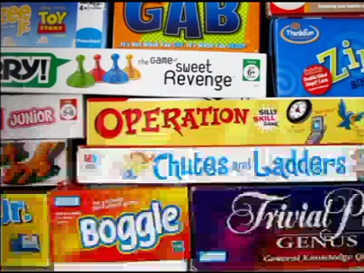 boxes of various boardgames