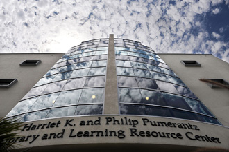 Building of the Harriet K. and Philip Pumerantz Library and Learning Resource Center
