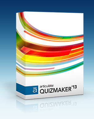 Articulate Quizmaker software box