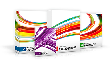 Articulate suite of software boxes