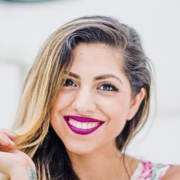 portrait of young woman smiling