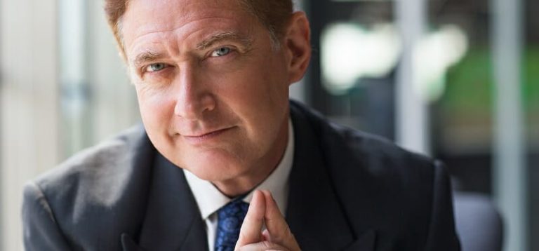 Portrait of successful and confident businessman