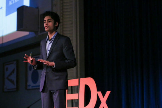 Adithya Chakravarthy Adithya Chakravarthy at a TEDx Talk