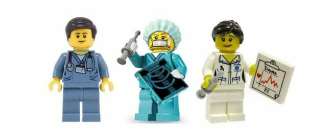 ipe lego lego characters of medial professionals