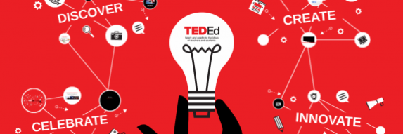 TEDEd logo with words: Discover, Create, Celebrate, Innovate
